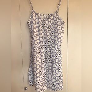 Vero Moda in Blue floral mini dress Size Large